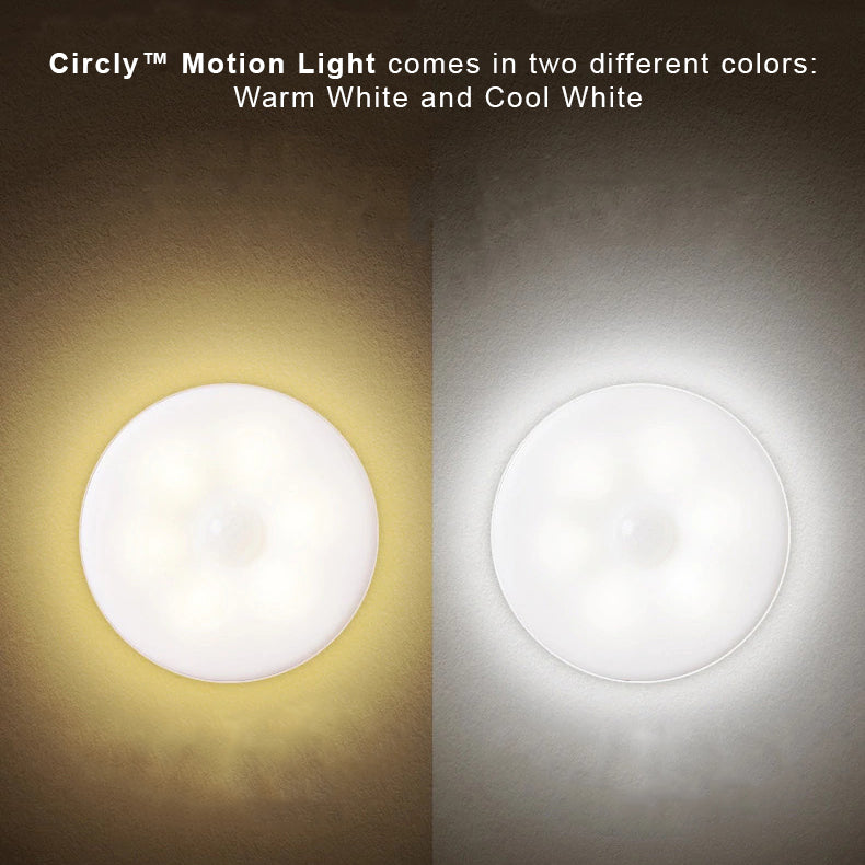 Motion-Activated USB-Rechargeable Night Light (Magnetic Stick-On)