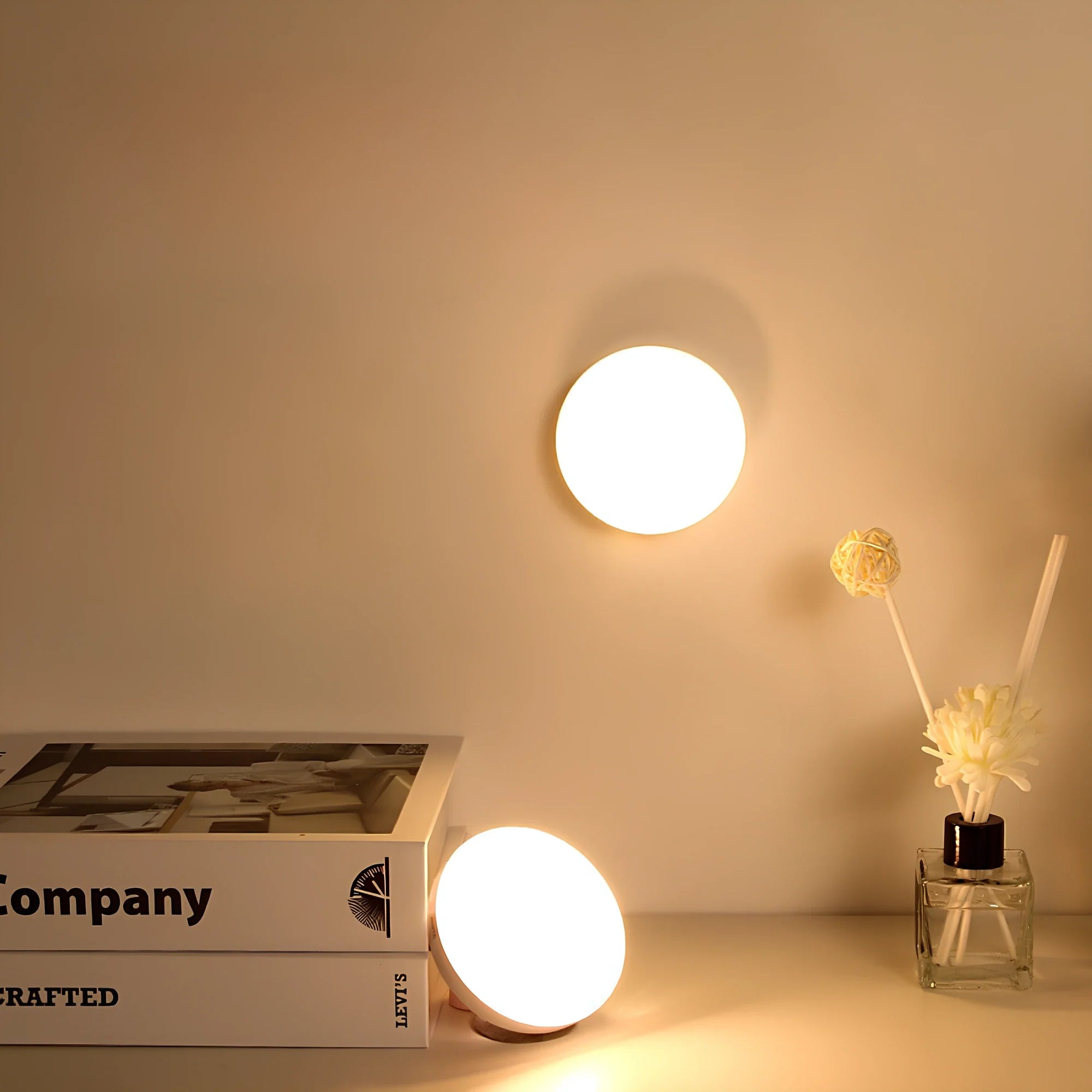 Motion-Activated USB-Rechargeable Night Light (Magnetic Stick-On)
