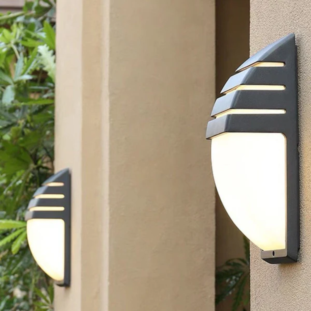 Motion-Activated Waterproof LED Outdoor Wall Light