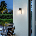 Motion-Activated Waterproof LED Outdoor Wall Light