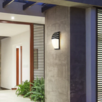 Motion-Activated Waterproof LED Outdoor Wall Light