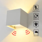 Motion Sensor Adjustable Beam Weatherproof Outdoor Wall Light