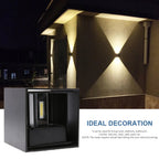 Motion Sensor Adjustable Beam Weatherproof Outdoor Wall Light