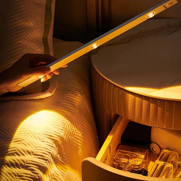 Motion Sensor LED Lamp Magnetic Mount Dimmable USB-C Rechargeable