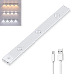 Motion Sensor LED Lamp Magnetic Mount Dimmable USB-C Rechargeable
