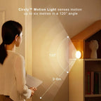 Motion Sensor LED Light USB Or Battery-Powered Tool-Free