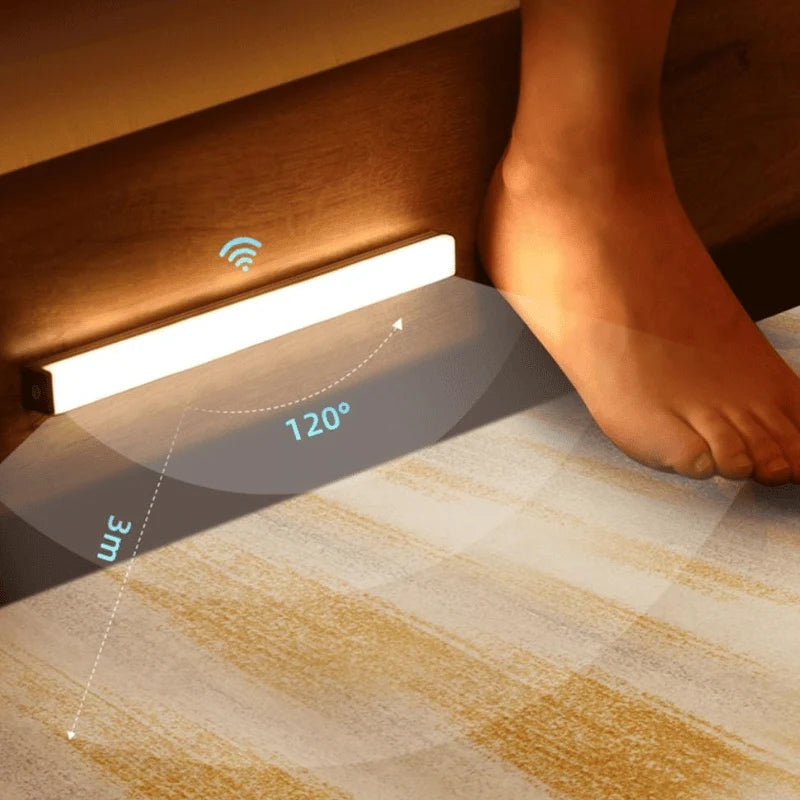Motion Sensor LED Light USB Rechargeable Compact