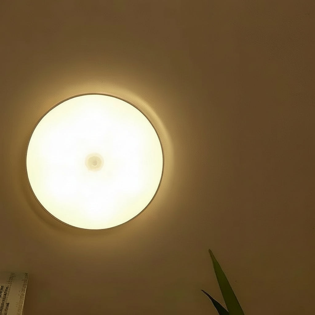 Motion Sensor LED Light USB Rechargeable & Magnetic Mount