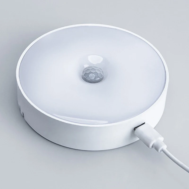 Motion Sensor LED Light USB Rechargeable & Magnetic Mount