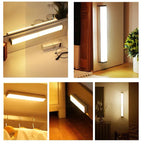 Motion Sensor LED Night Light Battery-Powered Dimmable