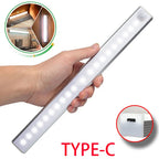 Motion Sensor LED Night Light Battery-Powered Dimmable