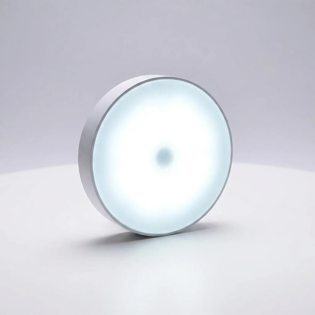 Motion Sensor Light USB Rechargeable Dimmable Magnetic & Adhesive Mount