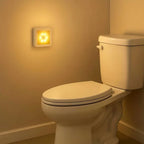 Motion Sensor Night Light Wall-Mounted Battery-Powered Warm & Cool