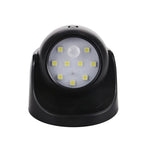 Motion Sensor Spotlight 360 Degree Rotatable Battery Powered