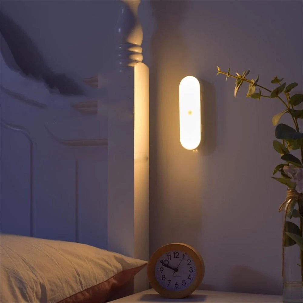 Motion Sensor Wall Light USB-C Rechargeable 30-Day Battery
