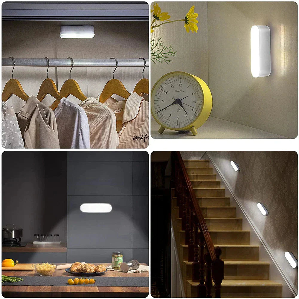 Motion Sensor Wall Light USB-C Rechargeable 30-Day Battery