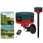 Motion Sensor Wildlife Repeller Solar-Powered 360° Coverage