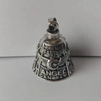 Motorcycle Bell Angel Wings Necklace & Keychain