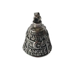 Motorcycle Bell Angel Wings Necklace & Keychain