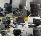 Motorcycle Gear Bag Water-Resistant Dual Exterior Pockets Foldable