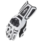 Motorcycle Gloves Cowhide Leather Carbon-Fiber Knuckles Waterproof