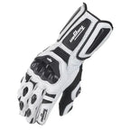 Motorcycle Gloves Leather Reinforced Knuckles Touchscreen-Compatible