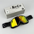 Motorcycle Goggles Fits Over Glasses 100% UV Protection