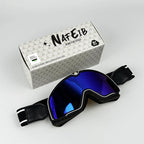 Motorcycle Goggles Fits Over Glasses 100% UV Protection