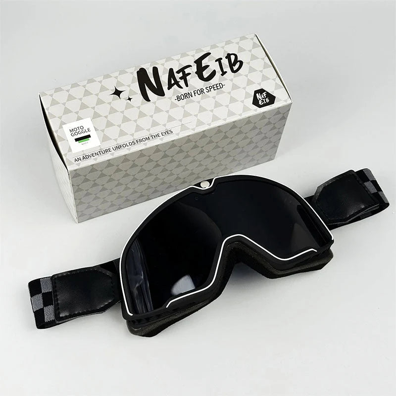 Motorcycle Goggles Fits Over Glasses HD Polycarbonate Lens