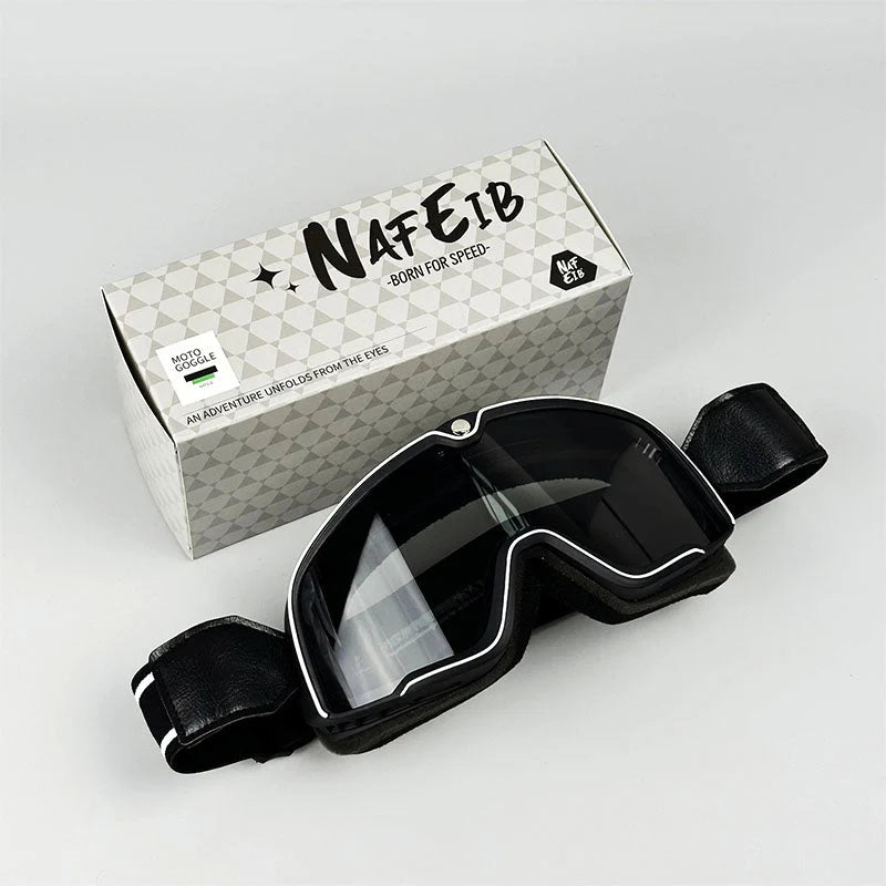Motorcycle Goggles Fits Over Glasses HD Polycarbonate Lens