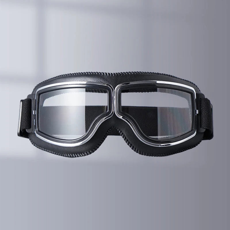 Motorcycle Goggles Fits Over Glasses Scratch-Resistant Lens
