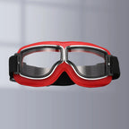 Motorcycle Goggles Fits Over Glasses Scratch-Resistant Lens