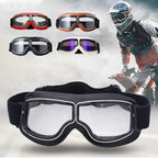 Motorcycle Goggles Fits Over Glasses Scratch-Resistant Lens