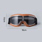 Motorcycle Goggles Fits Over Glasses UV Protection Adjustable Strap