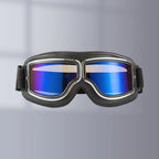 Motorcycle Goggles Fits Over Glasses UV Protection Adjustable Strap