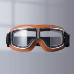 Motorcycle Goggles Fits Over Glasses UV Protection Adjustable Strap