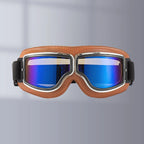 Motorcycle Goggles Fits Over Glasses UV Protection Adjustable Strap