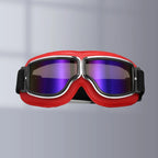 Motorcycle Goggles Fits Over Glasses UV Protection Adjustable Strap