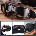 Motorcycle Goggles Fits Over Glasses UV Protection Adjustable Strap