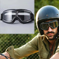Motorcycle Goggles Impact-Resistant Lens UV Protection & Adjustable Strap