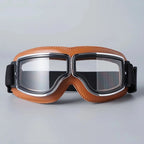 Motorcycle Goggles Impact-Resistant Lens UV Protection & Adjustable Strap
