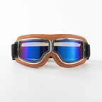 Motorcycle Goggles Impact-Resistant Lens UV Protection & Adjustable Strap