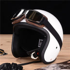 Motorcycle Goggles Impact-Resistant Lens UV Protection & Adjustable Strap