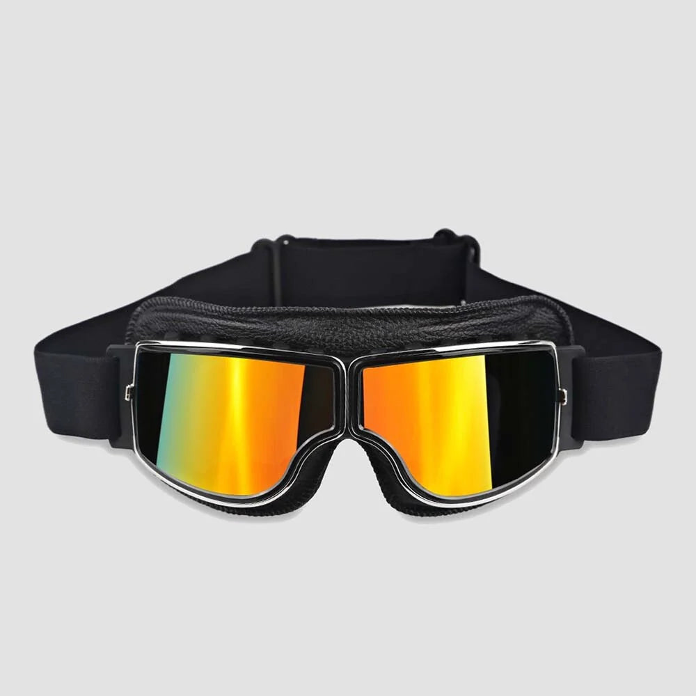 Motorcycle Goggles Over-Glasses Anti-Fog & UV Protection