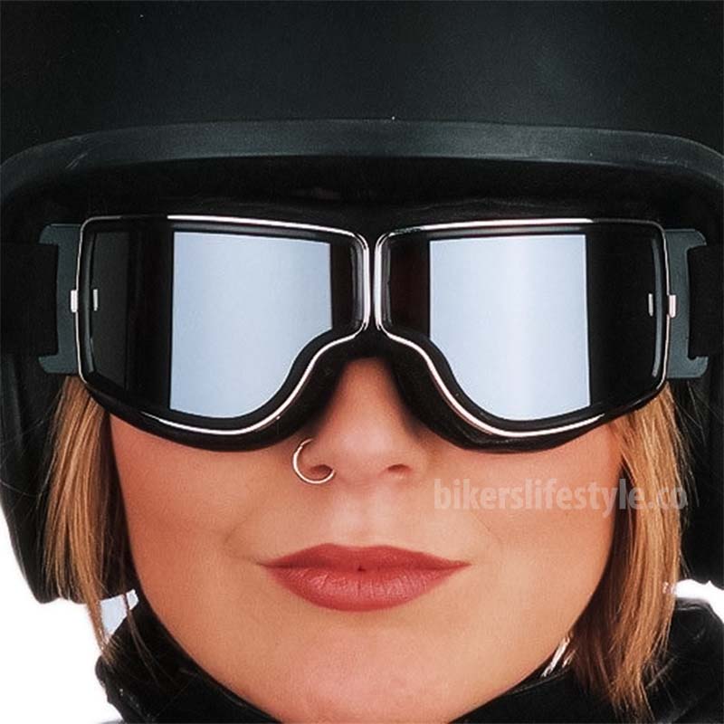 Motorcycle Goggles Over-Glasses Anti-Fog & UV Protection