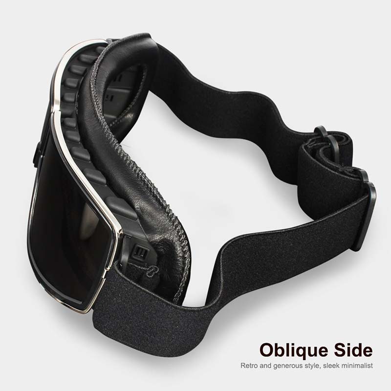 Motorcycle Goggles Over-Glasses Anti-Fog & UV Protection