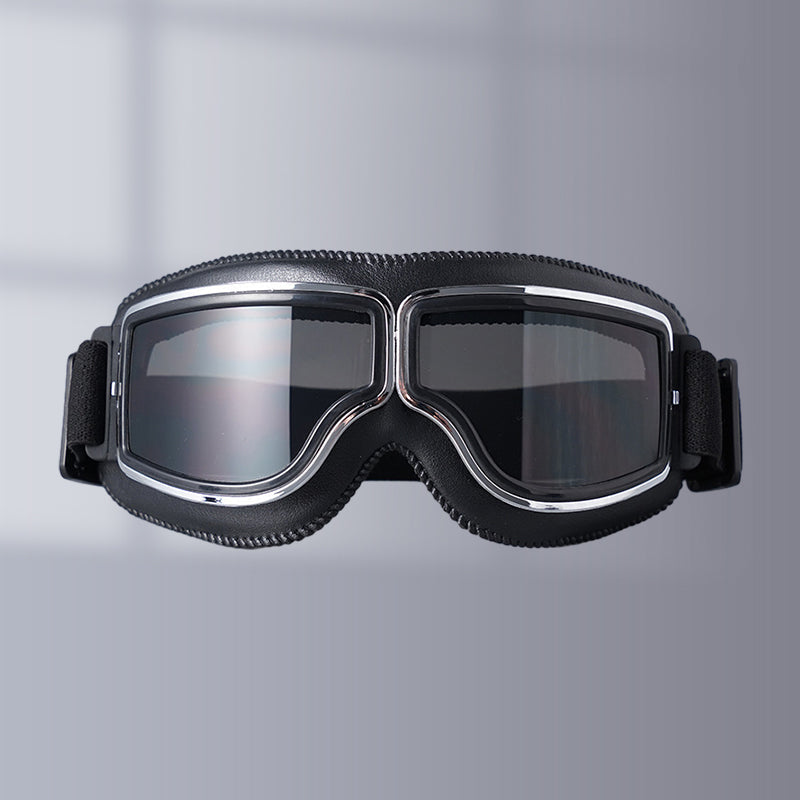 Motorcycle Goggles UV & Scratch-Resistant Fits Over Glasses