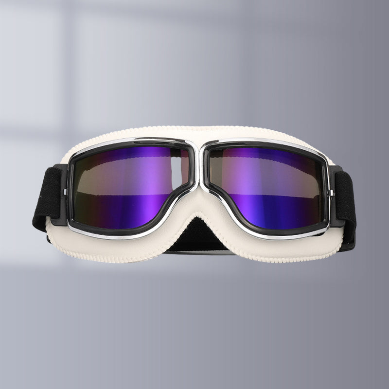 Motorcycle Goggles UV & Scratch-Resistant Fits Over Glasses