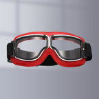 Motorcycle Goggles UV & Scratch-Resistant Fits Over Glasses