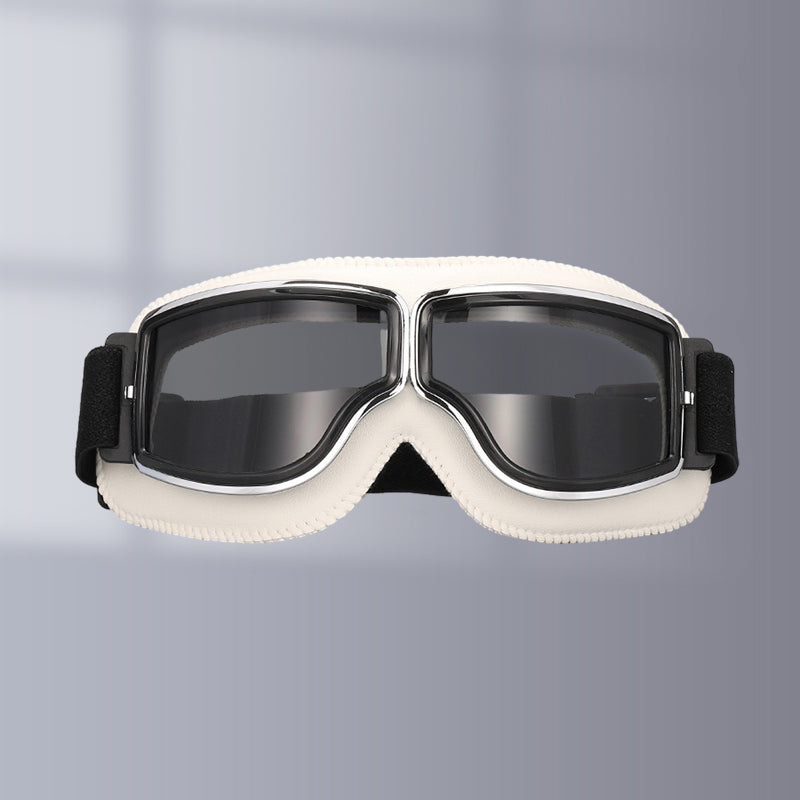 Motorcycle Goggles UV & Scratch-Resistant Fits Over Glasses